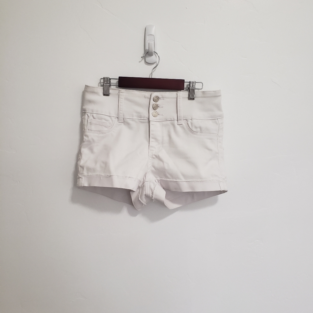 Blue Saavy White Shorts